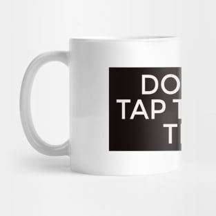 Double tap to edit text Mug